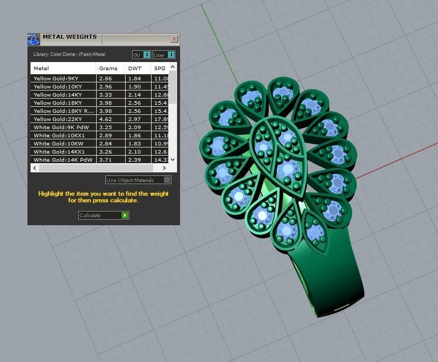 clasp earrings 3D print model_6