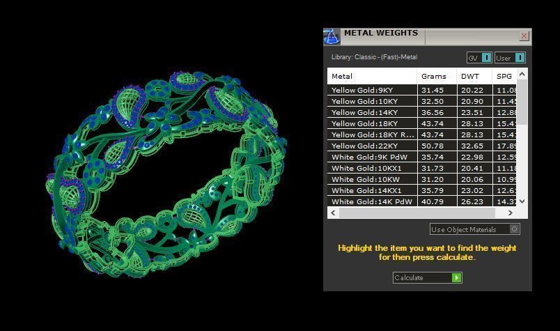 Bracelet 3D print model_6