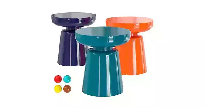 Martini table 3D model