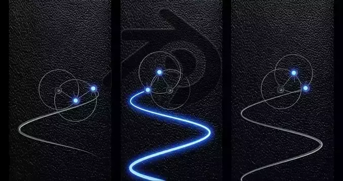Wave upon wave - Draw with circles  - Fourier-series setup 3D model
