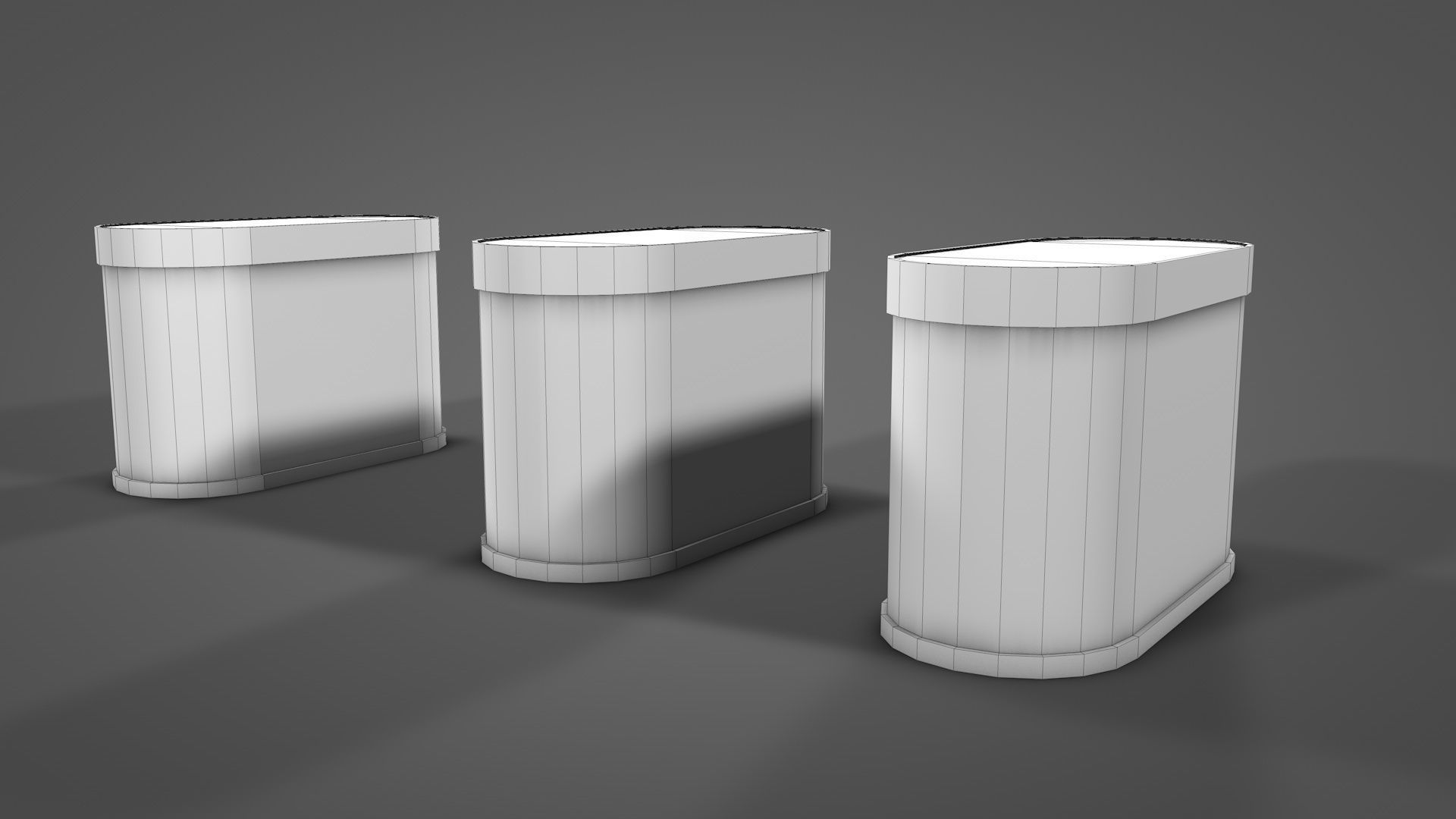 Modular Railway Bridge Pack 3D model_10