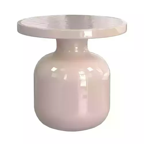 Ceramic Bottle Accent Table 3D model