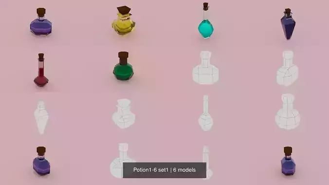 Potion1-6 set1