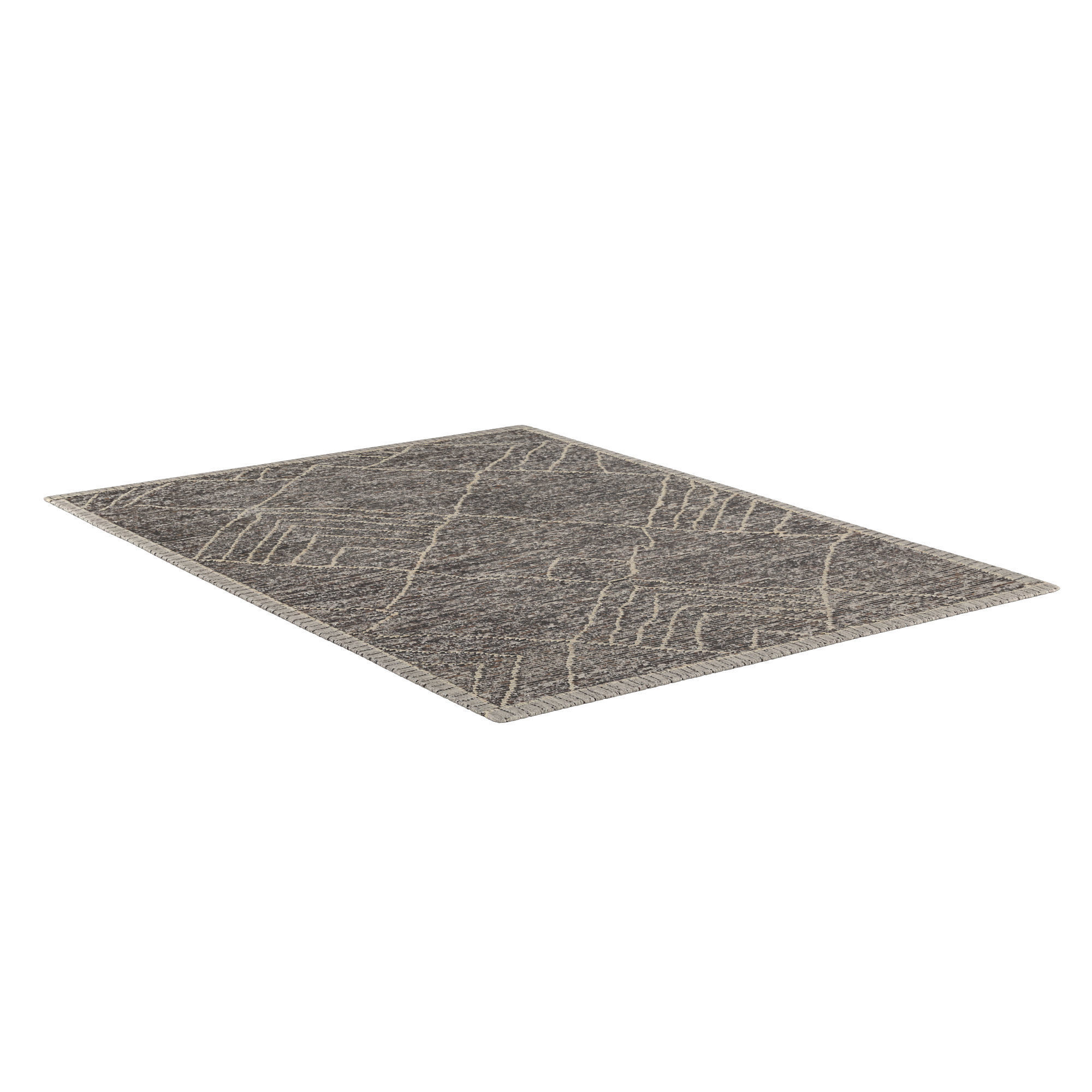 DHARSA WOOL RUG 3D model_1