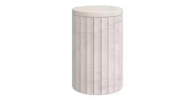 Marble Column Table 3D model