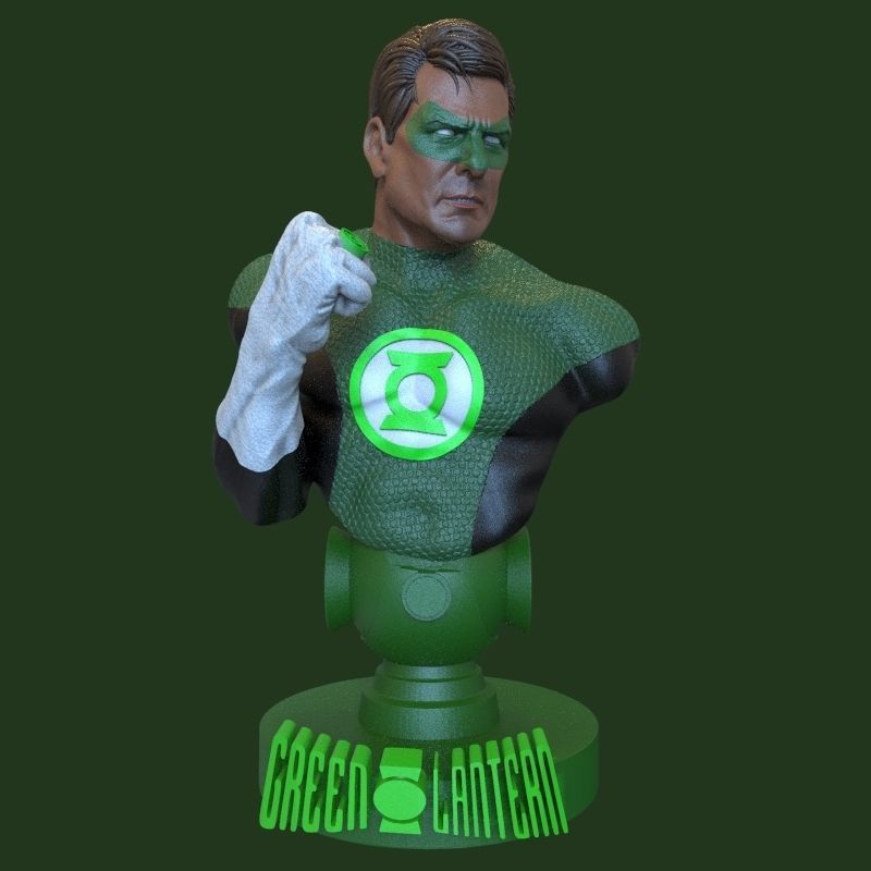 Hal Jordan 3D print model_28