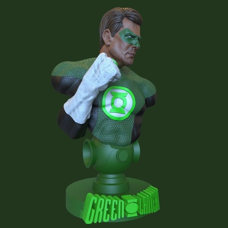 Hal Jordan 3D print model_36