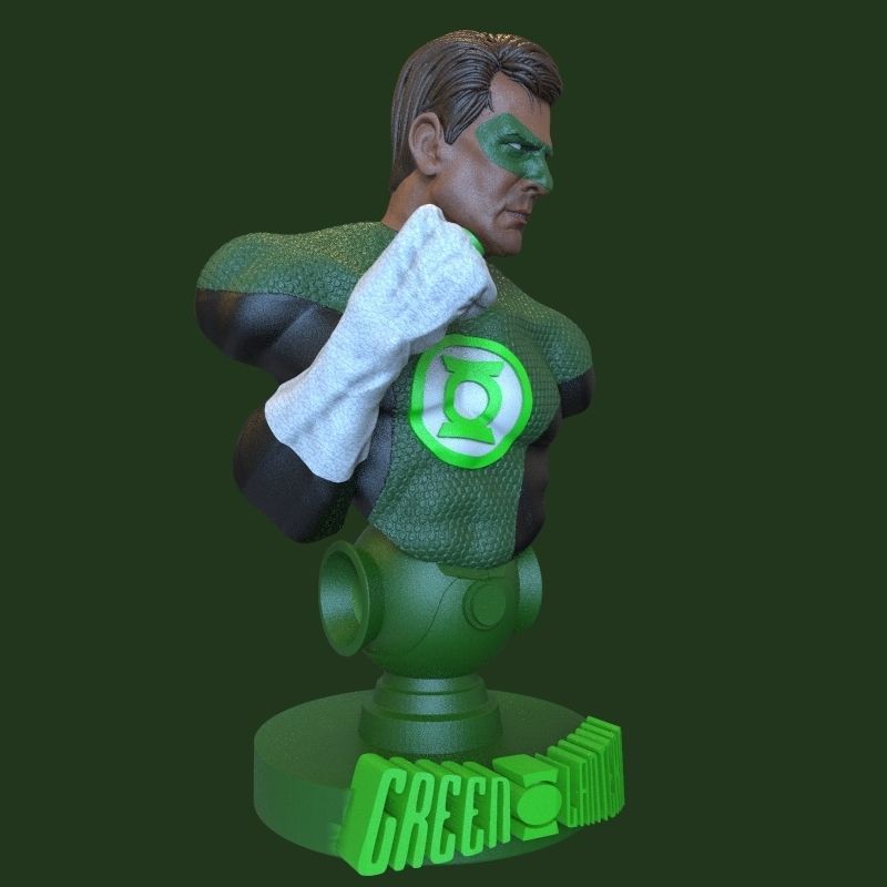 Hal Jordan 3D print model_37