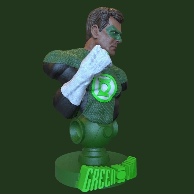 Hal Jordan 3D print model_16