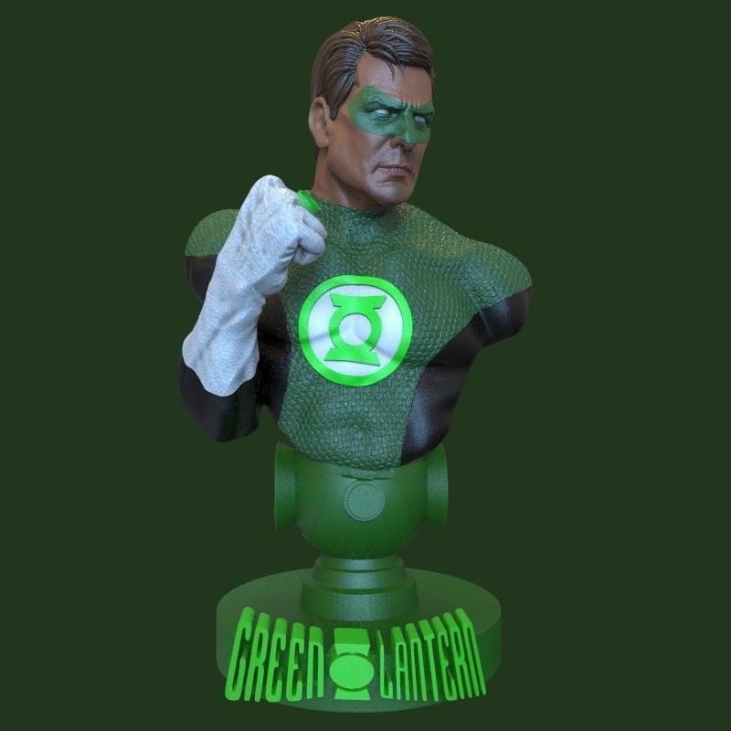 Hal Jordan 3D print model_35