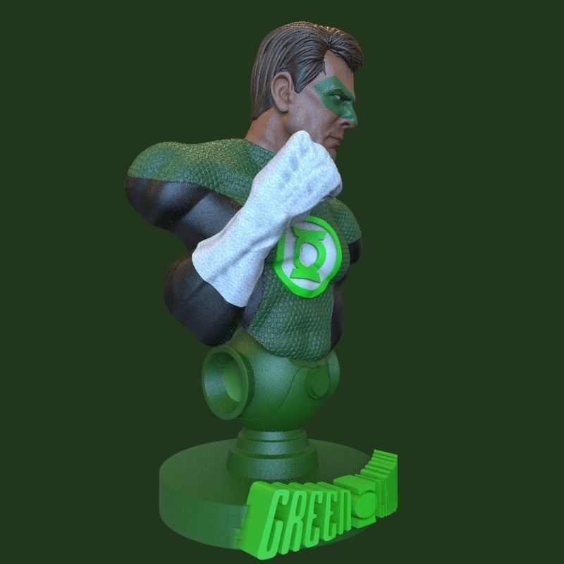 Hal Jordan 3D print model_14