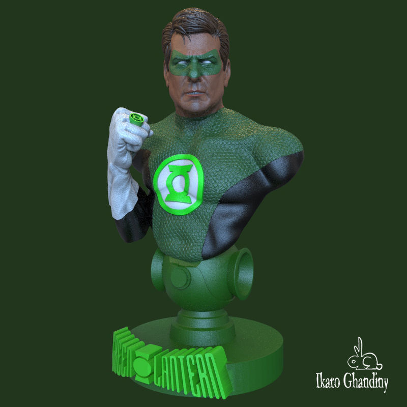 Hal Jordan 3D print model_5