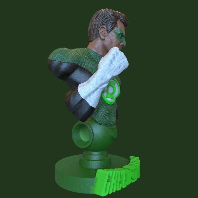 Hal Jordan 3D print model_43