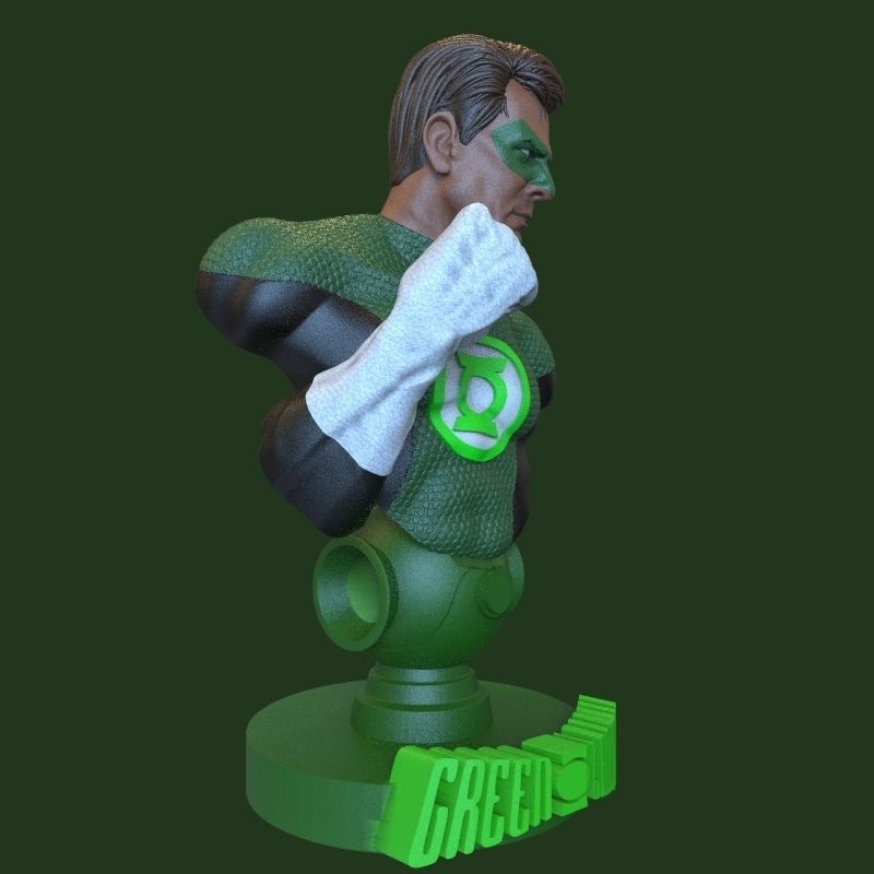 Hal Jordan 3D print model_20