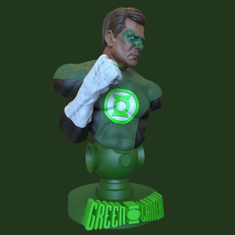Hal Jordan 3D print model_26