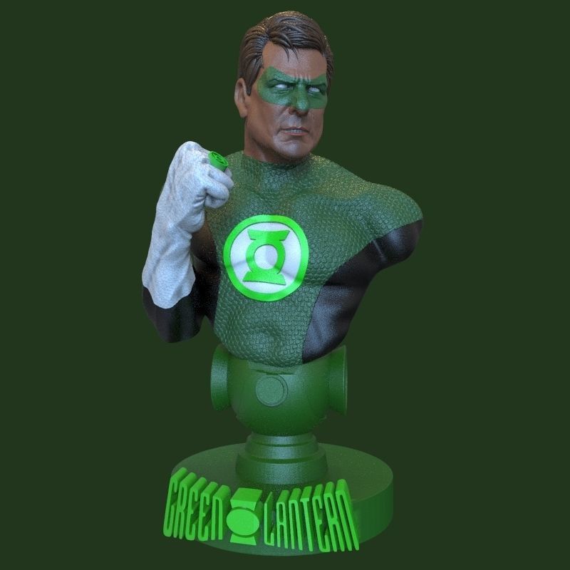 Hal Jordan 3D print model_38