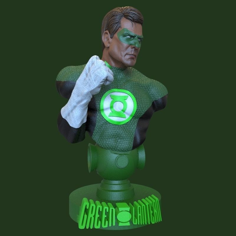 Hal Jordan 3D print model_29