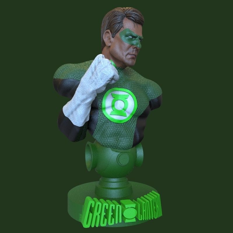 Hal Jordan 3D print model_23