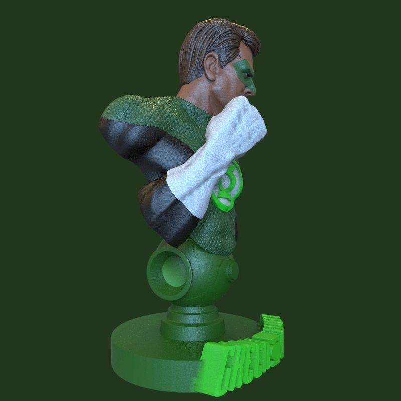 Hal Jordan 3D print model_6