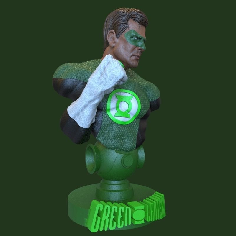 Hal Jordan 3D print model_27