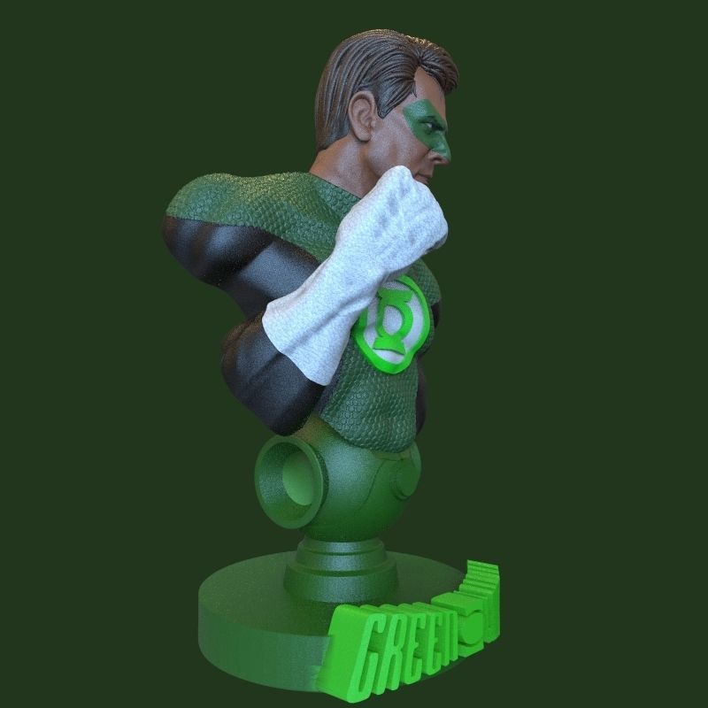 Hal Jordan 3D print model_13