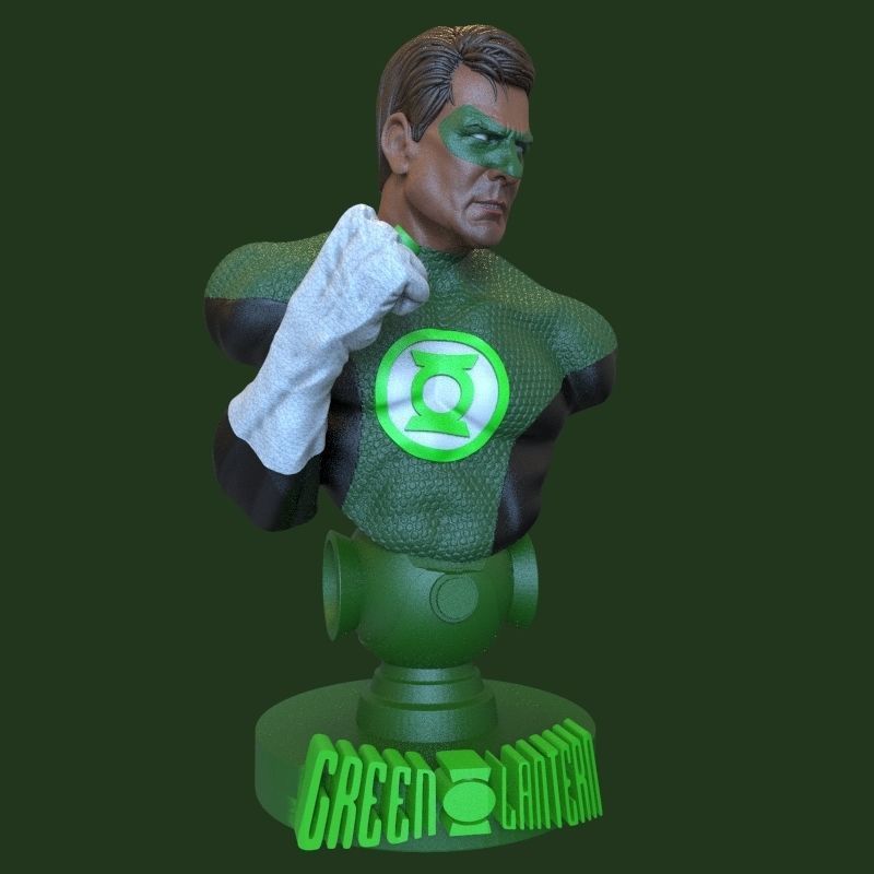 Hal Jordan 3D print model_40