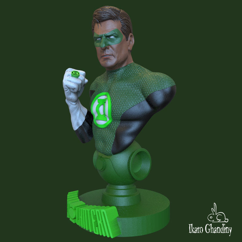 Hal Jordan 3D print model_2