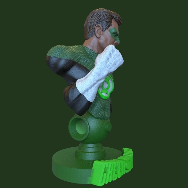 Hal Jordan 3D print model_19
