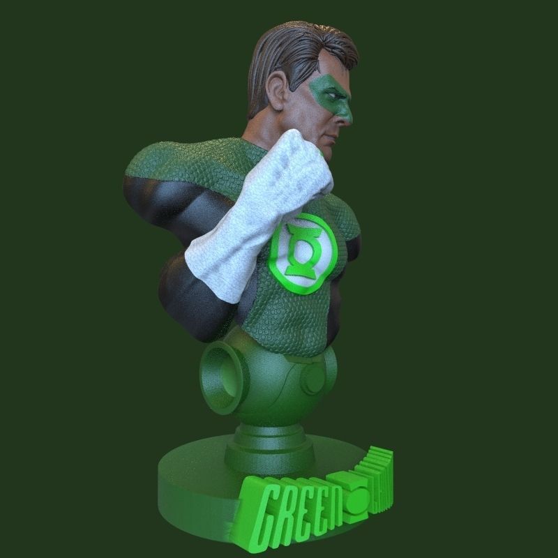 Hal Jordan 3D print model_18
