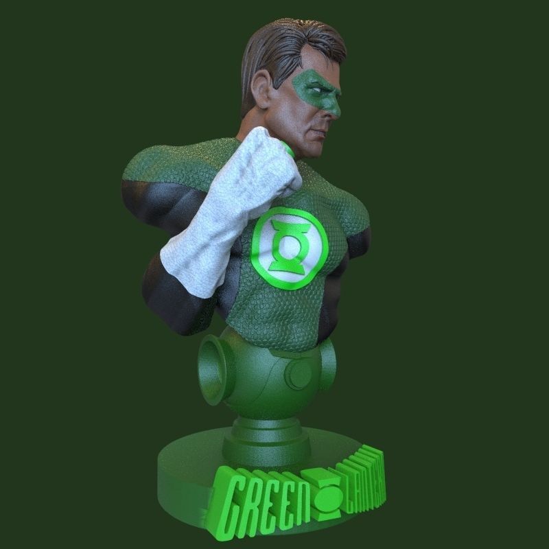 Hal Jordan 3D print model_39