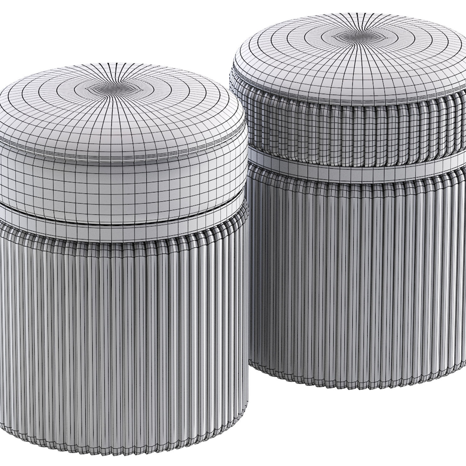 Pouffe Parma by inmyroom ru 3D model_6