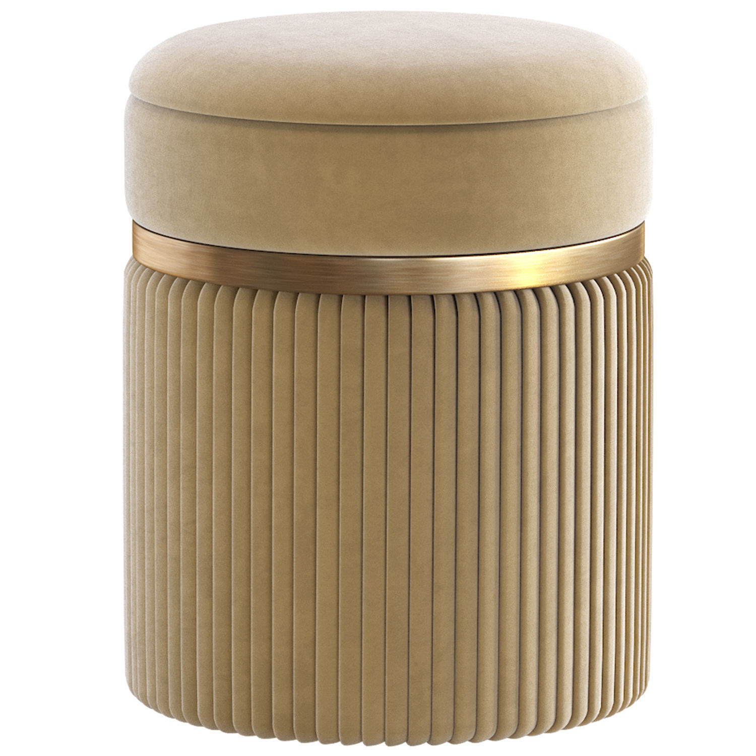Pouffe Parma by inmyroom ru 3D model_1