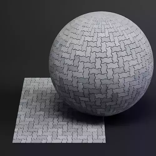 Pavement 02 8K Seamless PBR Material Texture