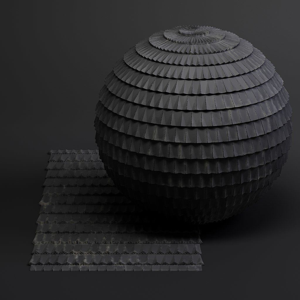 Roofs vol01 8K Seamless PBR Materials Texture_36