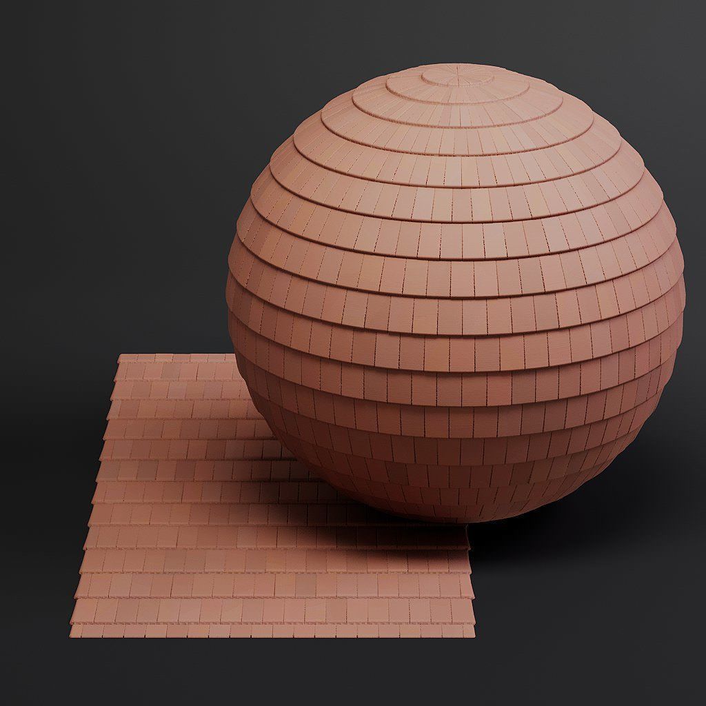 Roofs vol01 8K Seamless PBR Materials Texture_66
