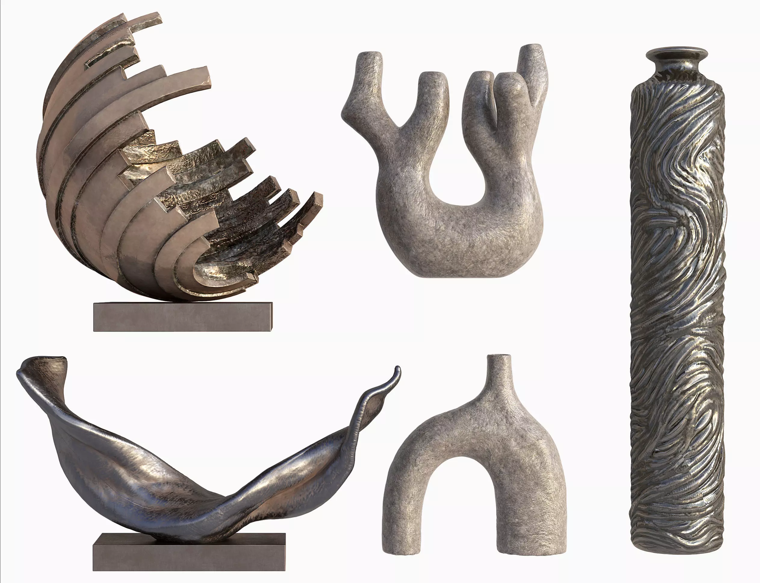Decorative sculpture 3D model_0
