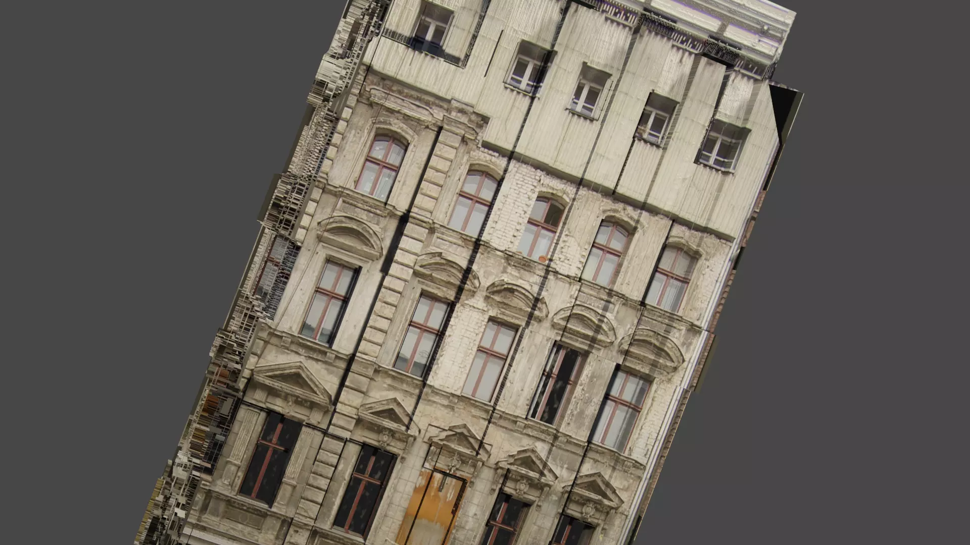 Building Free low-poly 3D model