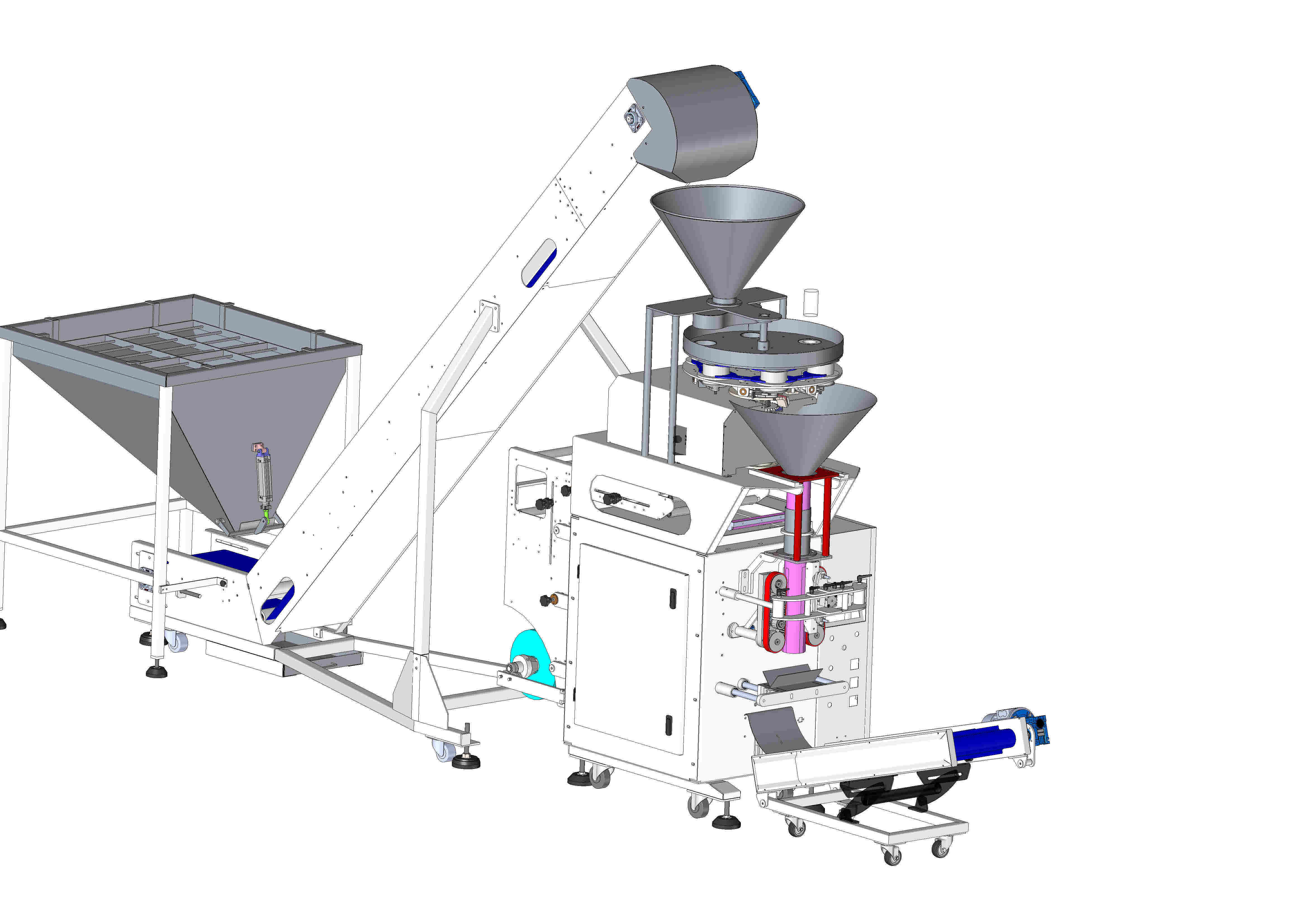 Volumetric Filler Machine 3D model_10