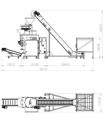 Volumetric Filler Machine 3D model_3