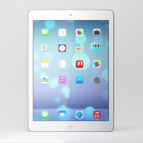 Apple iPad Air 3D model_3