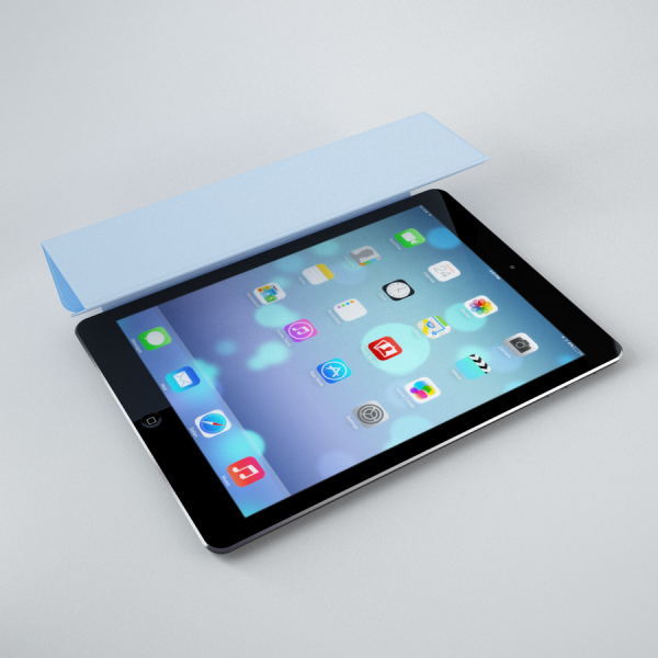 Apple iPad Air 3D model_30
