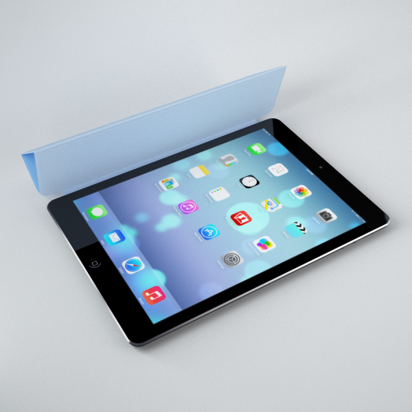 Apple iPad Air 3D model_31