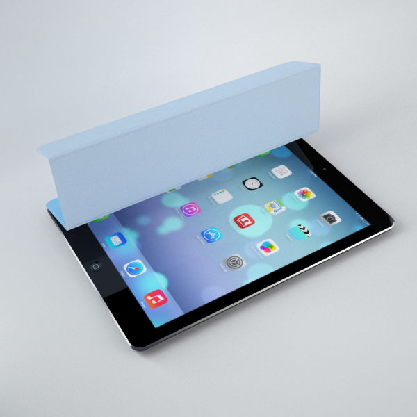 Apple iPad Air 3D model_29