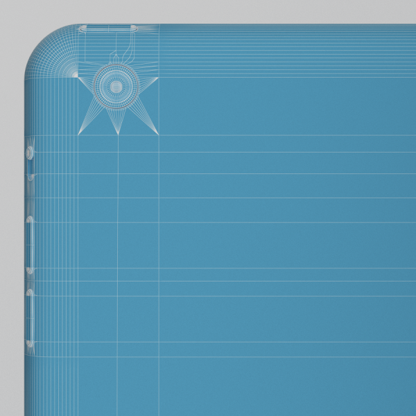 Apple iPad Air 3D model_16