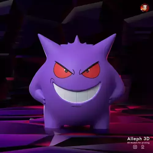 POKEMON GENGAR 3D print model