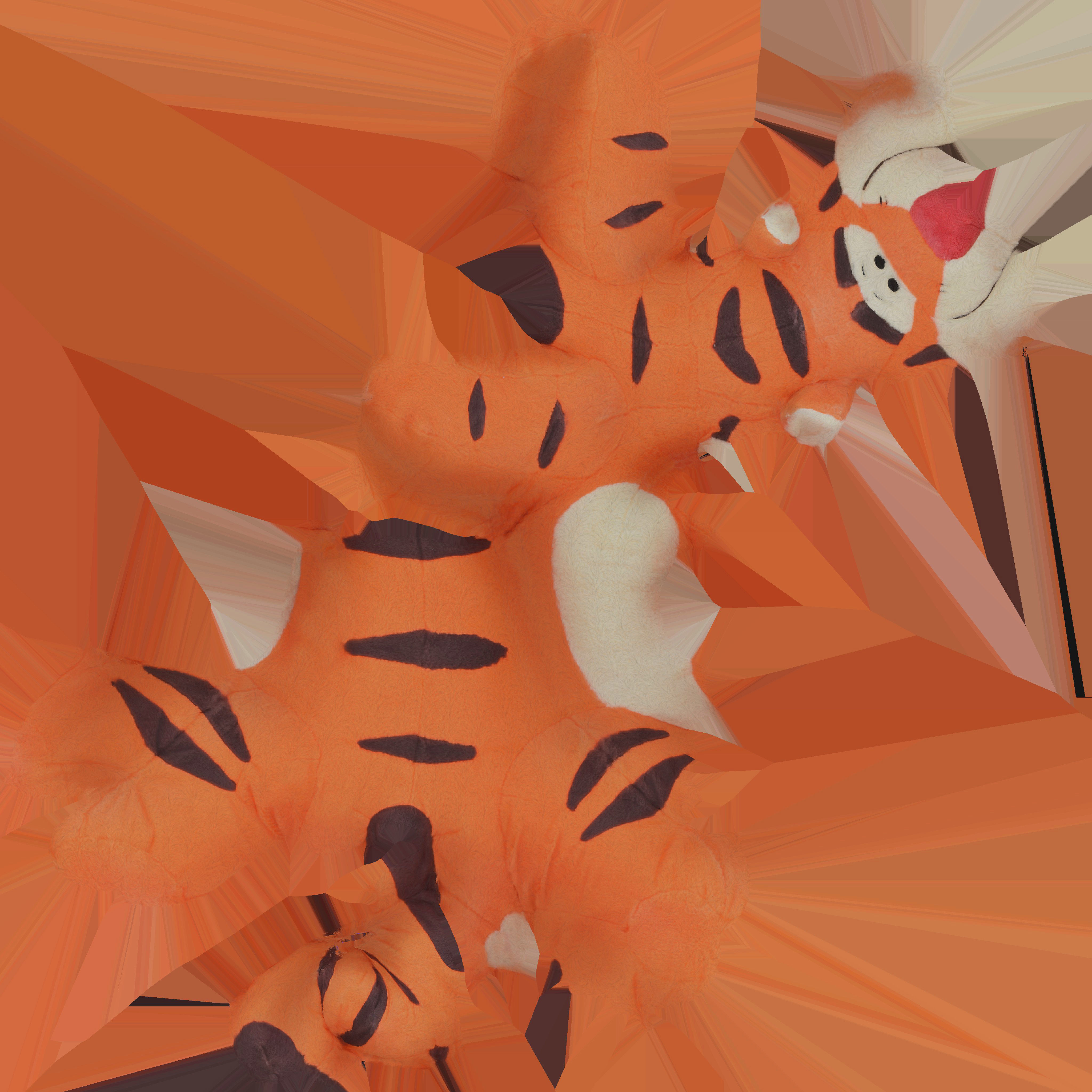 Game Ready Disney Winnie the Pooh Tigger Plush Doll Low-poly 3D model_14