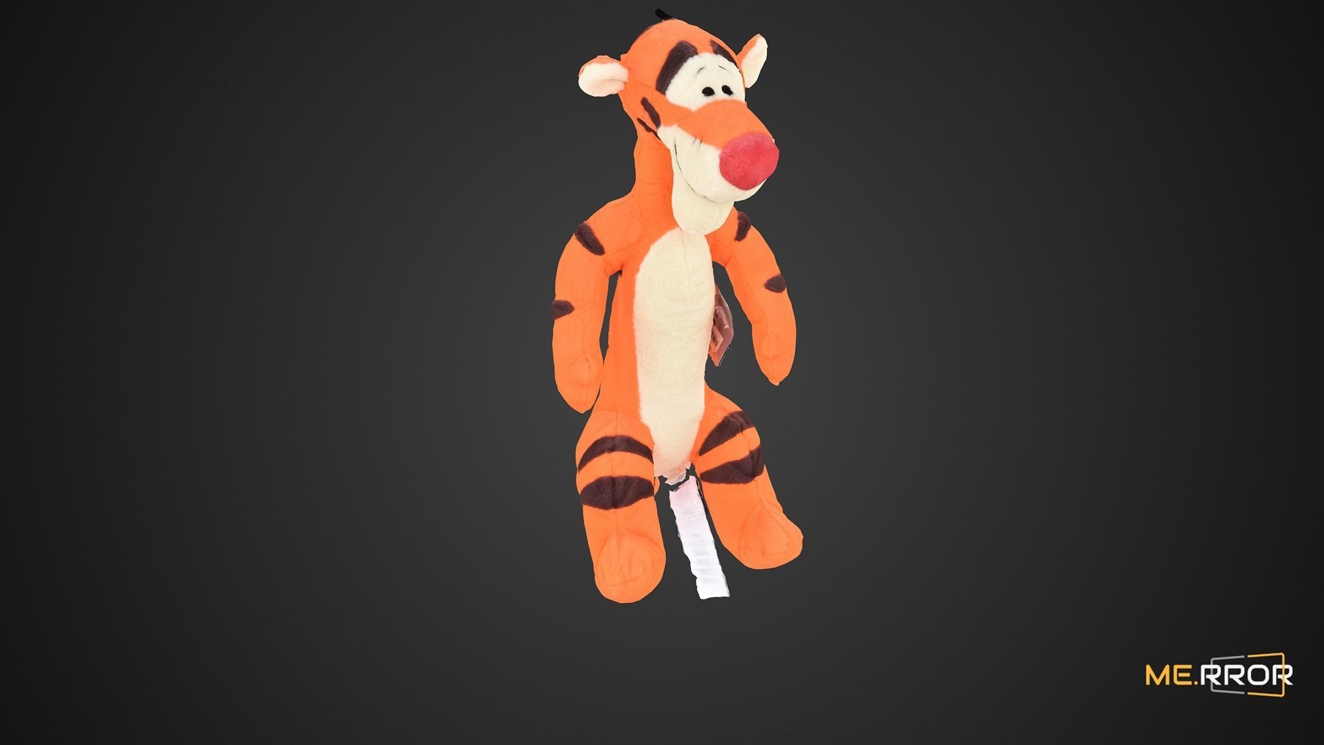 Game Ready Disney Winnie the Pooh Tigger Plush Doll Low-poly 3D model_1