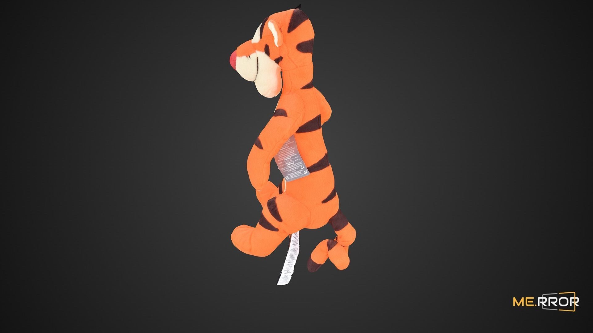 Game Ready Disney Winnie the Pooh Tigger Plush Doll Low-poly 3D model_5