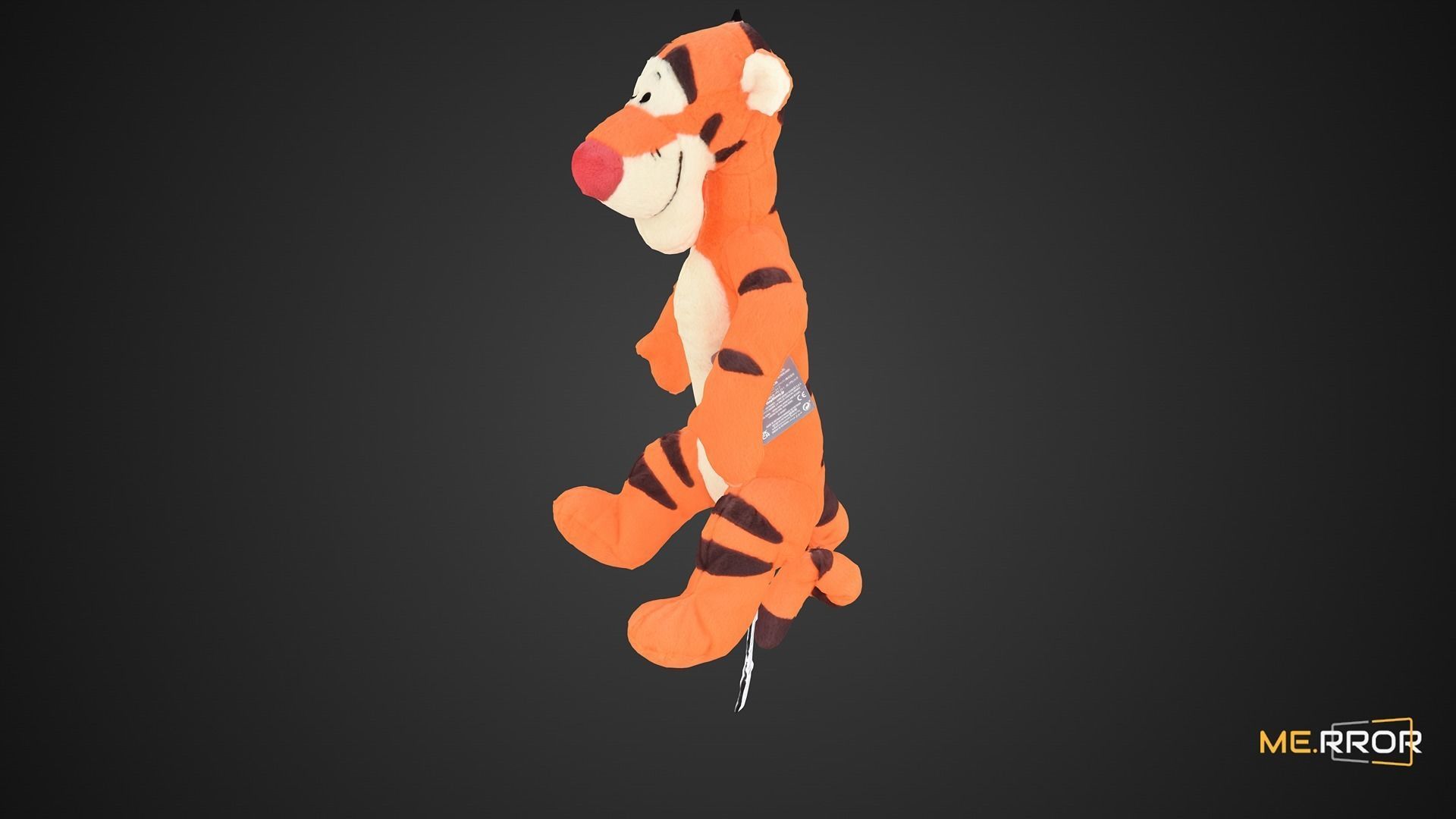 Game Ready Disney Winnie the Pooh Tigger Plush Doll Low-poly 3D model_2