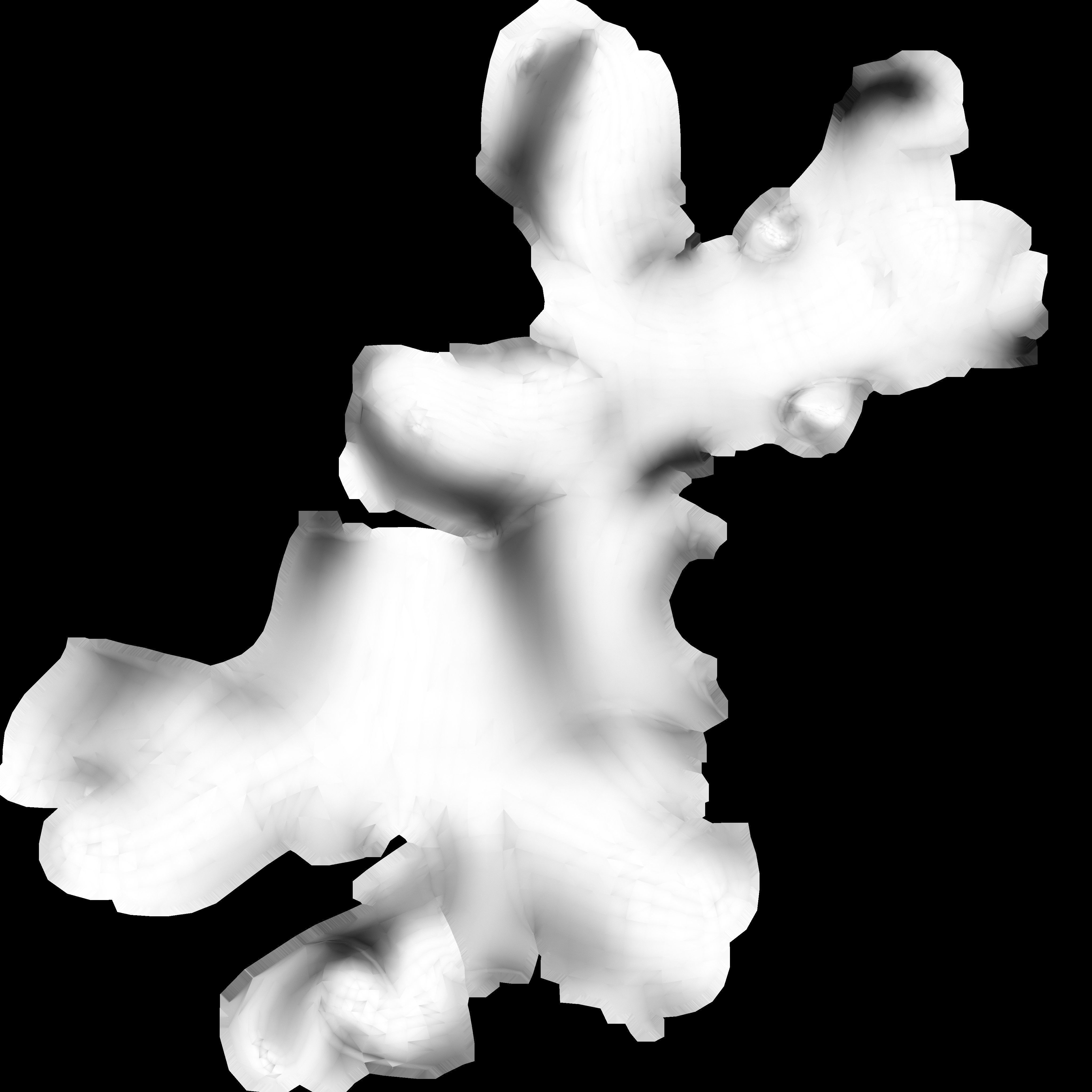 Game Ready Disney Winnie the Pooh Tigger Plush Doll Low-poly 3D model_12